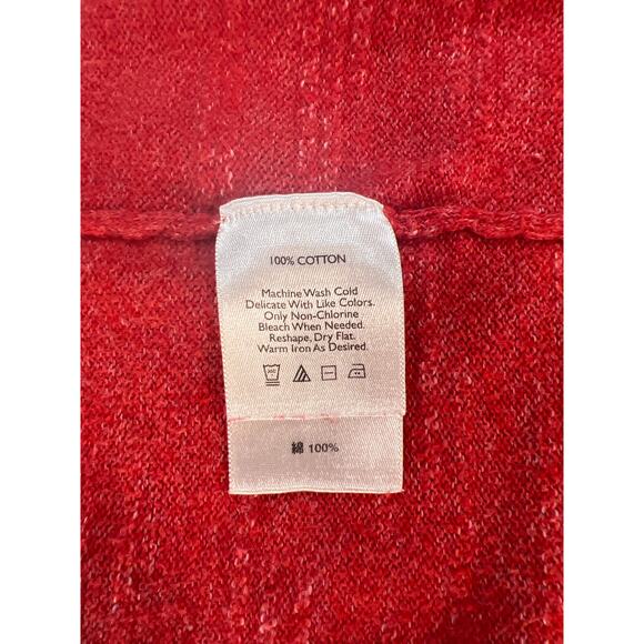 Eddie Bauer cardigan‎ women’s large Cotton Preppy Office Academia Lightweight - Picture 7 of 8